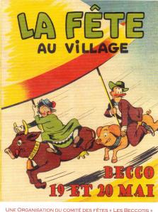 Invitation La fête au village