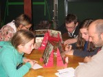 Soirée de jeux à la salle Saint-Eloi à Becco en 2011